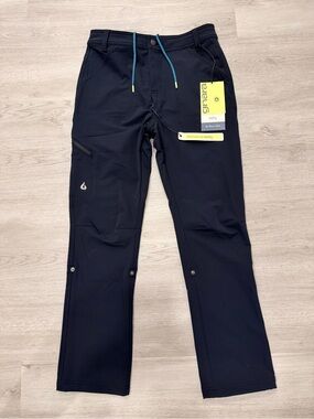 GNARA Go There Pant Go Fly Zipper Women's Size 8 Black Hiking NWT